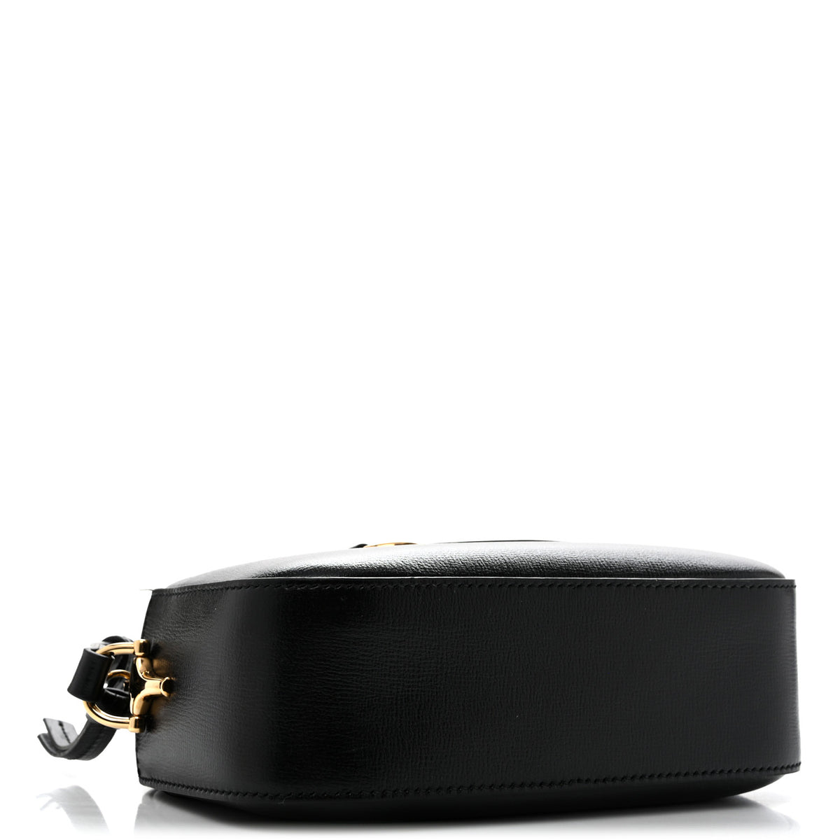 Gucci Calfskin Mini Horsebit 1955 Camera Shoulder Bag  Black 4 of 14