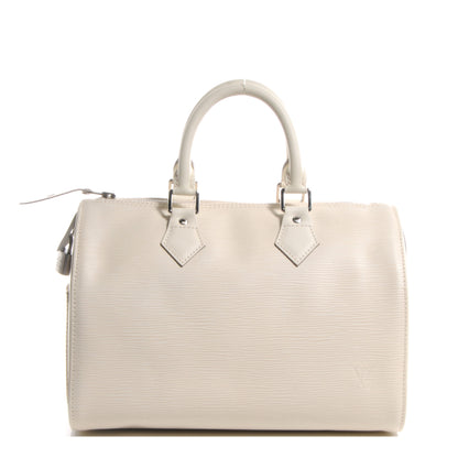 Louis Vuitton Epi Speedy 25 Ivory 1 of 8