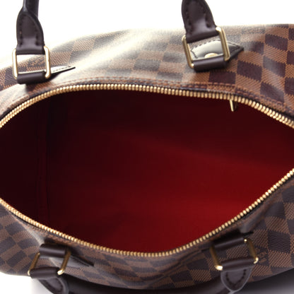 Louis Vuitton Damier Ebene Speedy Bandouliere 30 3 of 4