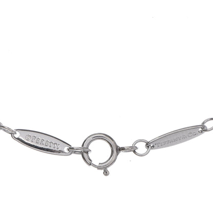 Tiffany Platinum Diamond .19ct Elsa Peretti Diamonds by the Yard Pendant Necklace 6 of 6