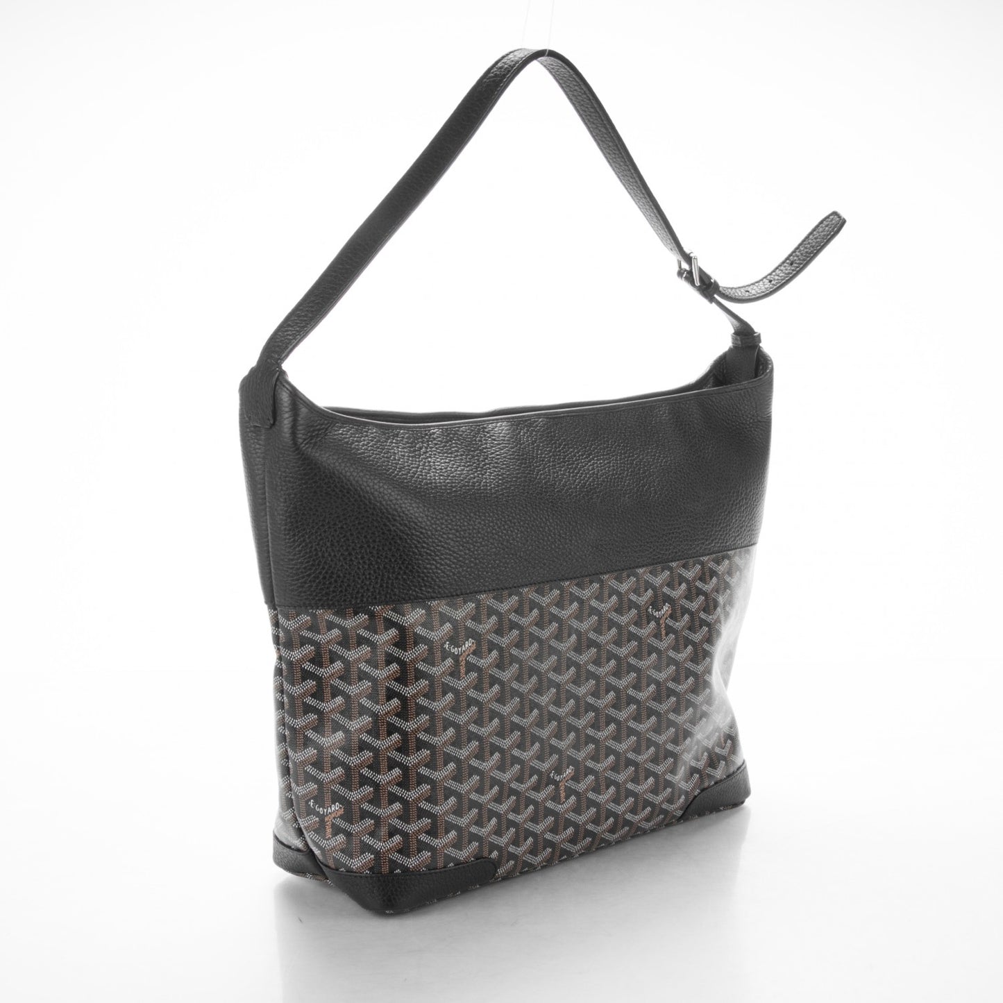 Goyardine Grenadines Hobo Black