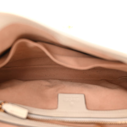 Gucci Boarded Dyana Lux Calfskin Small Jackie 1961 Hobo Mystic White 5 of 11