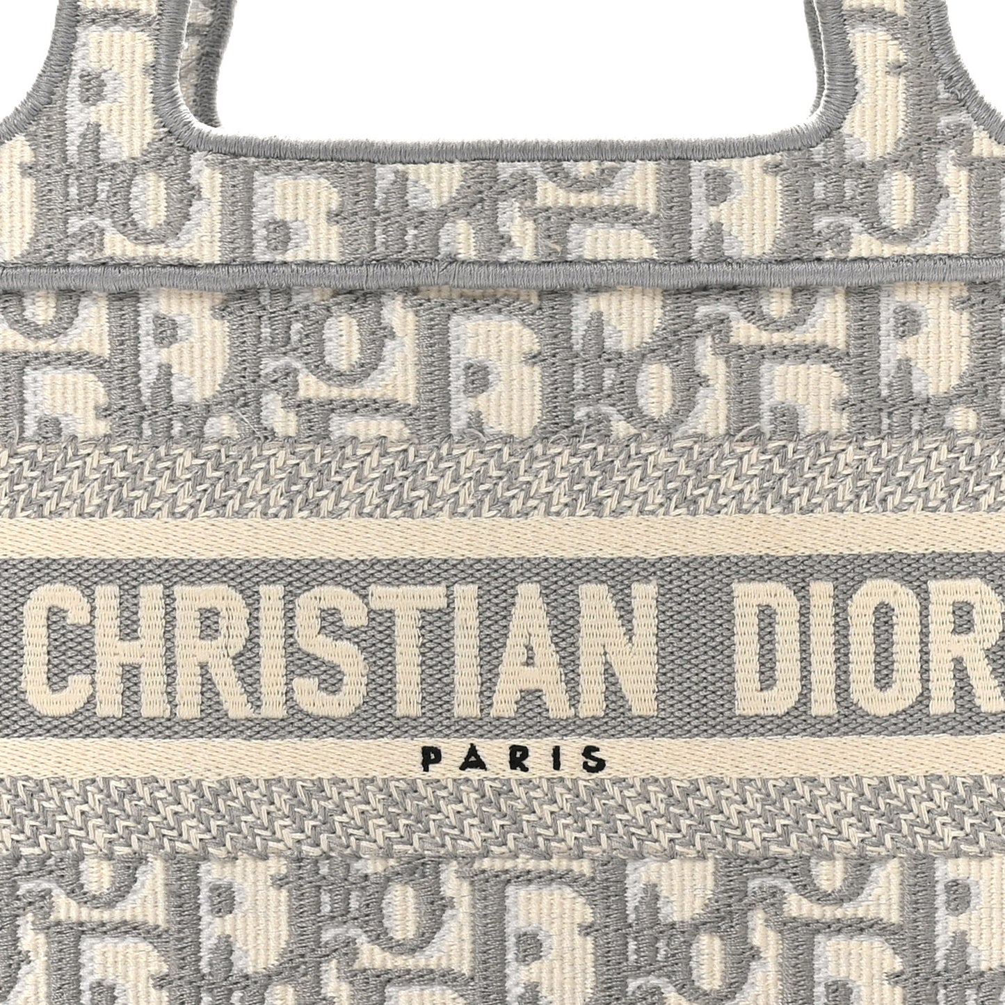 Oblique Mini Book Tote Grey Multicolor