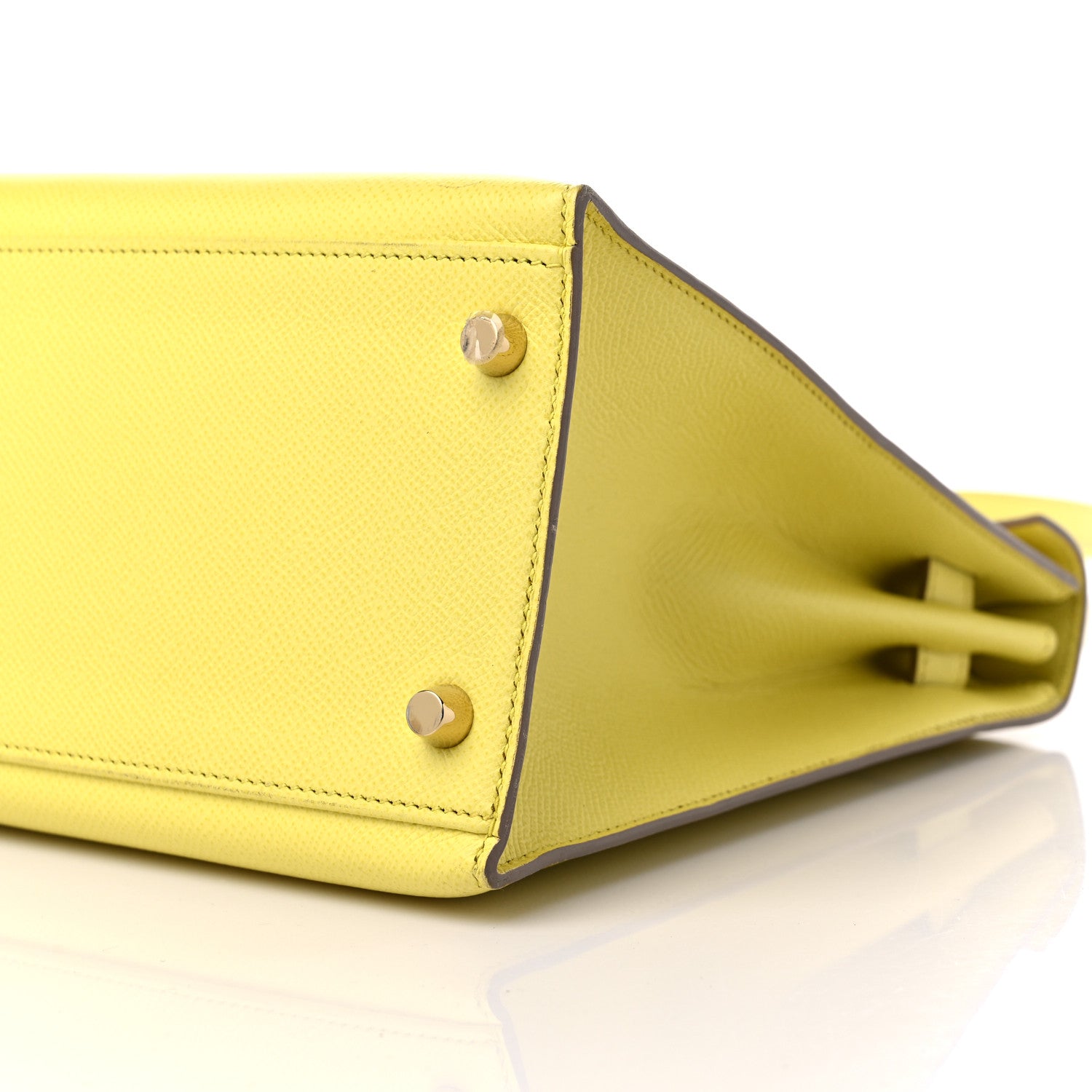 Hermes Epsom Kelly Sellier 32 Soufre 9 of 9
