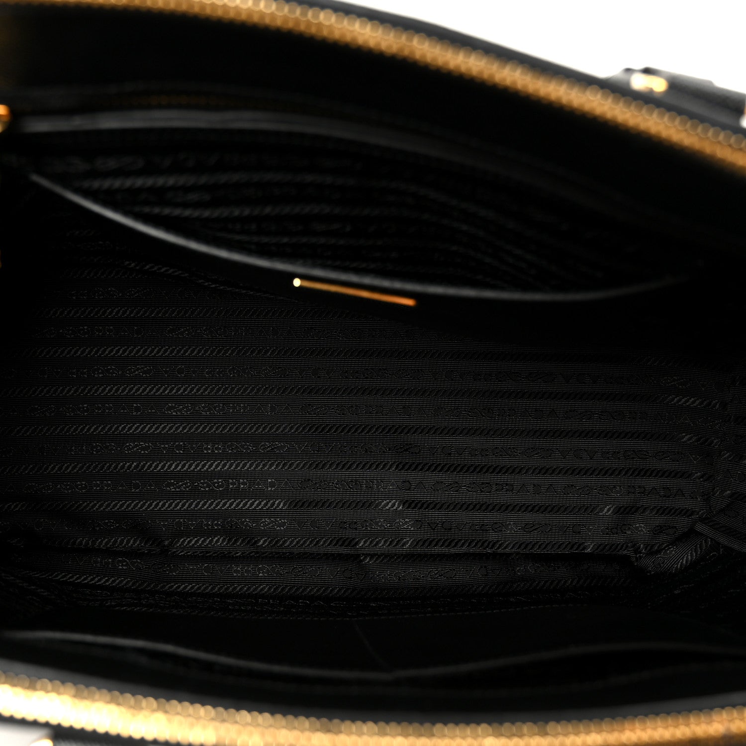 Prada Saffiano Lux Large Galleria Double Zip Tote Black 5 of 12