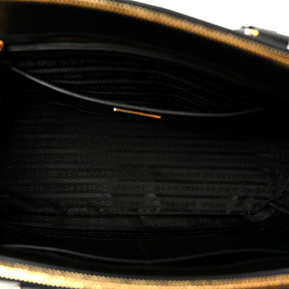 Prada Saffiano Lux Large Galleria Double Zip Tote Black 5 of 12