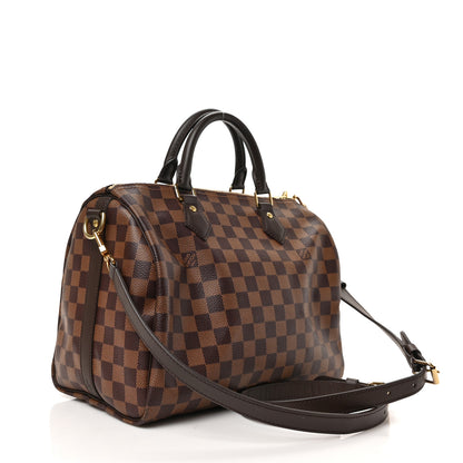 Louis Vuitton Damier Ebene Speedy Bandouliere 30 3 of 8