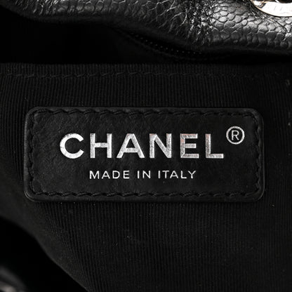 Chanel Caviar Quilted Small Chain Bucket Bag Black 6 of 14