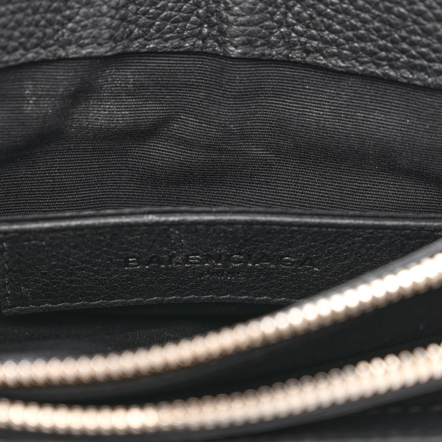 Balenciaga Grained Calfskin Le Dix Mini Soft Cartable Crossbody Black 5 of 9
