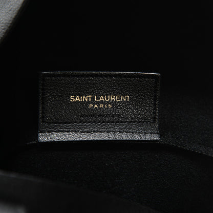 Saint Laurent Calfskin Large Shopping Tote Black 9 of 12