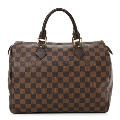 Louis Vuitton Damier Ebene Speedy 30 1 of 16