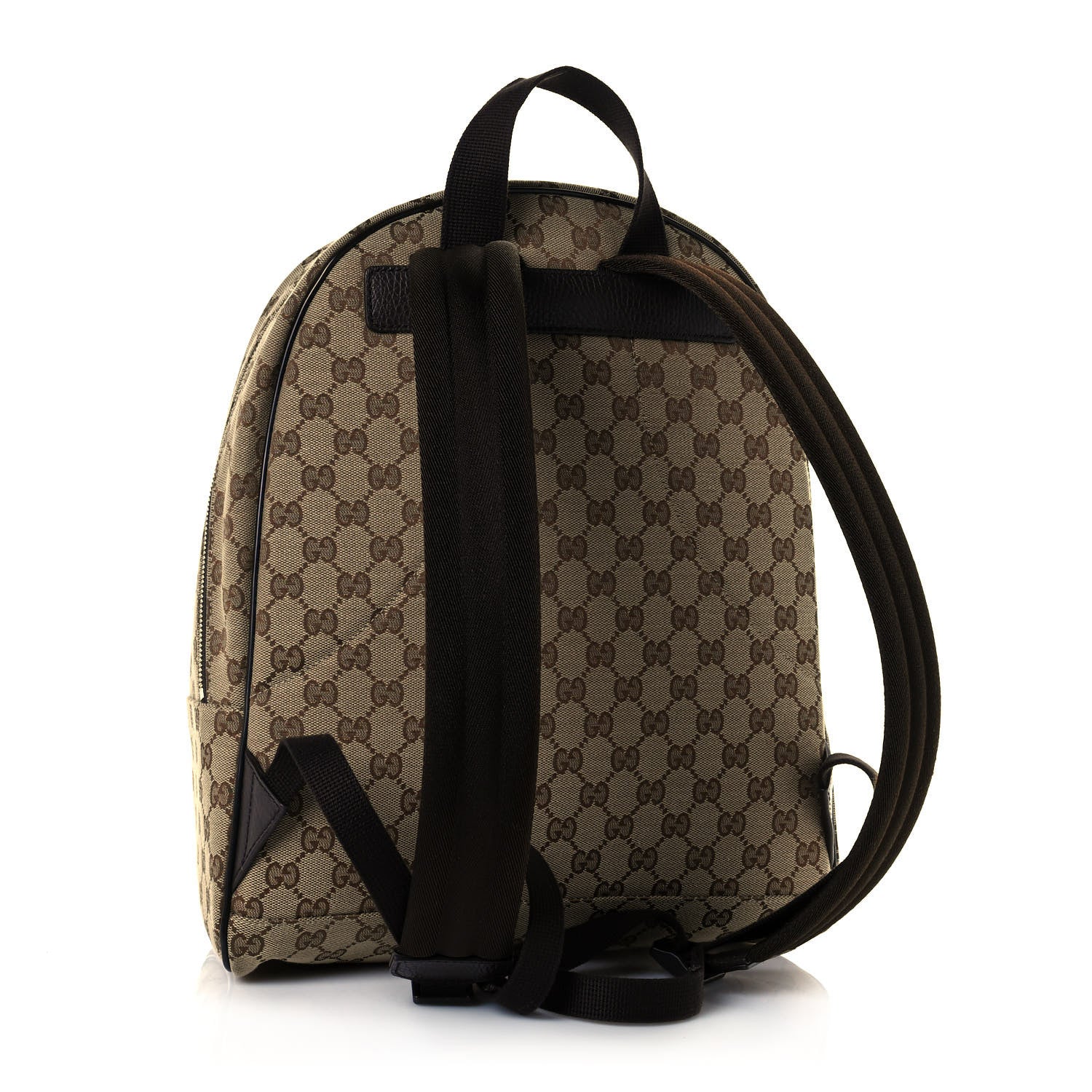 Gucci Monogram Travel Backpack Dark Brown 4 of 12