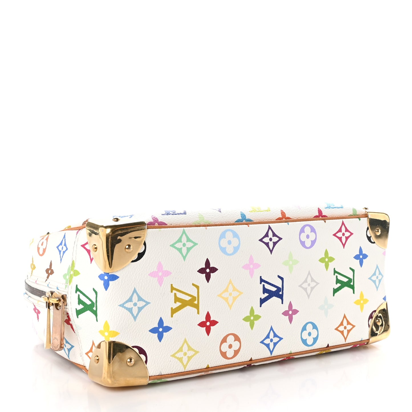 Monogram Multicolor Trouville White