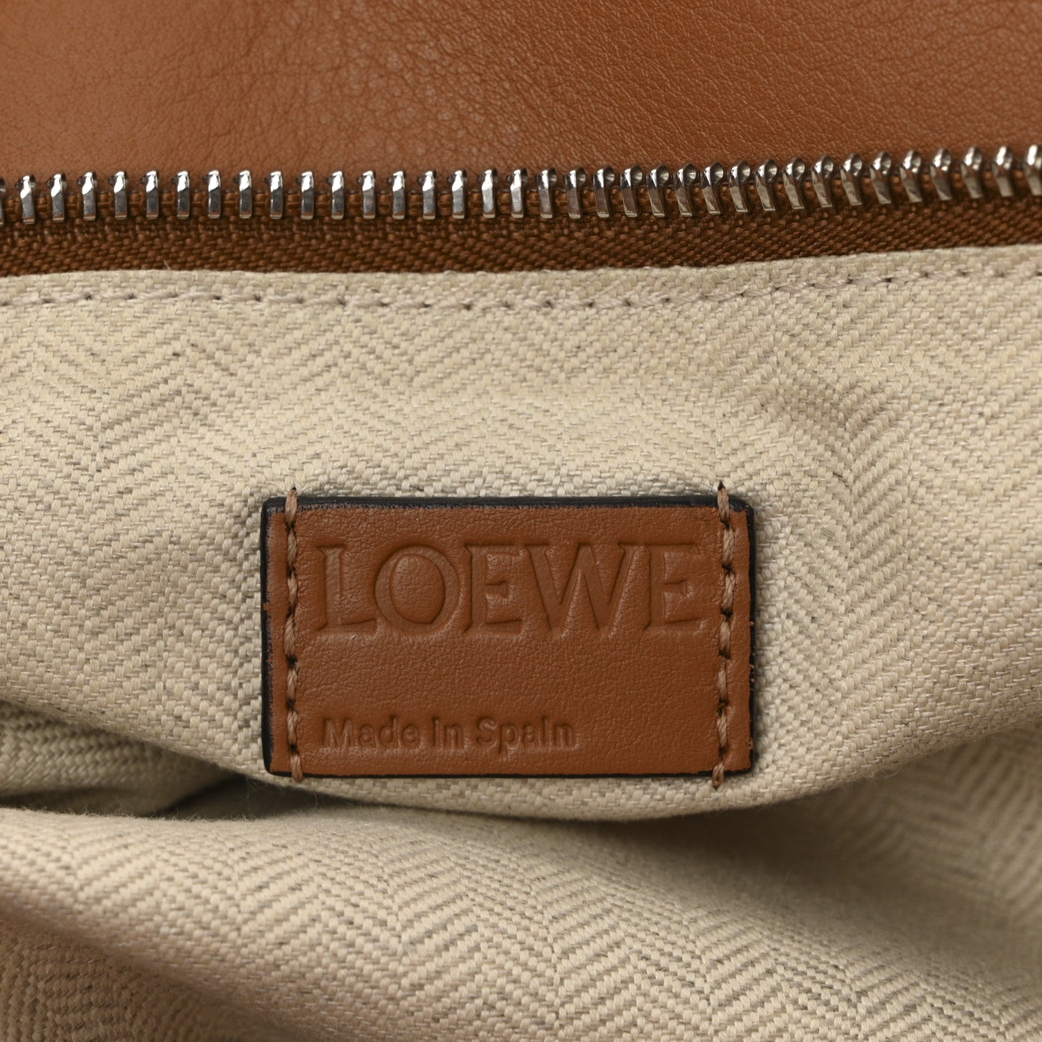Loewe Calfskin Large Puzzle Bag Tan 6 of 11