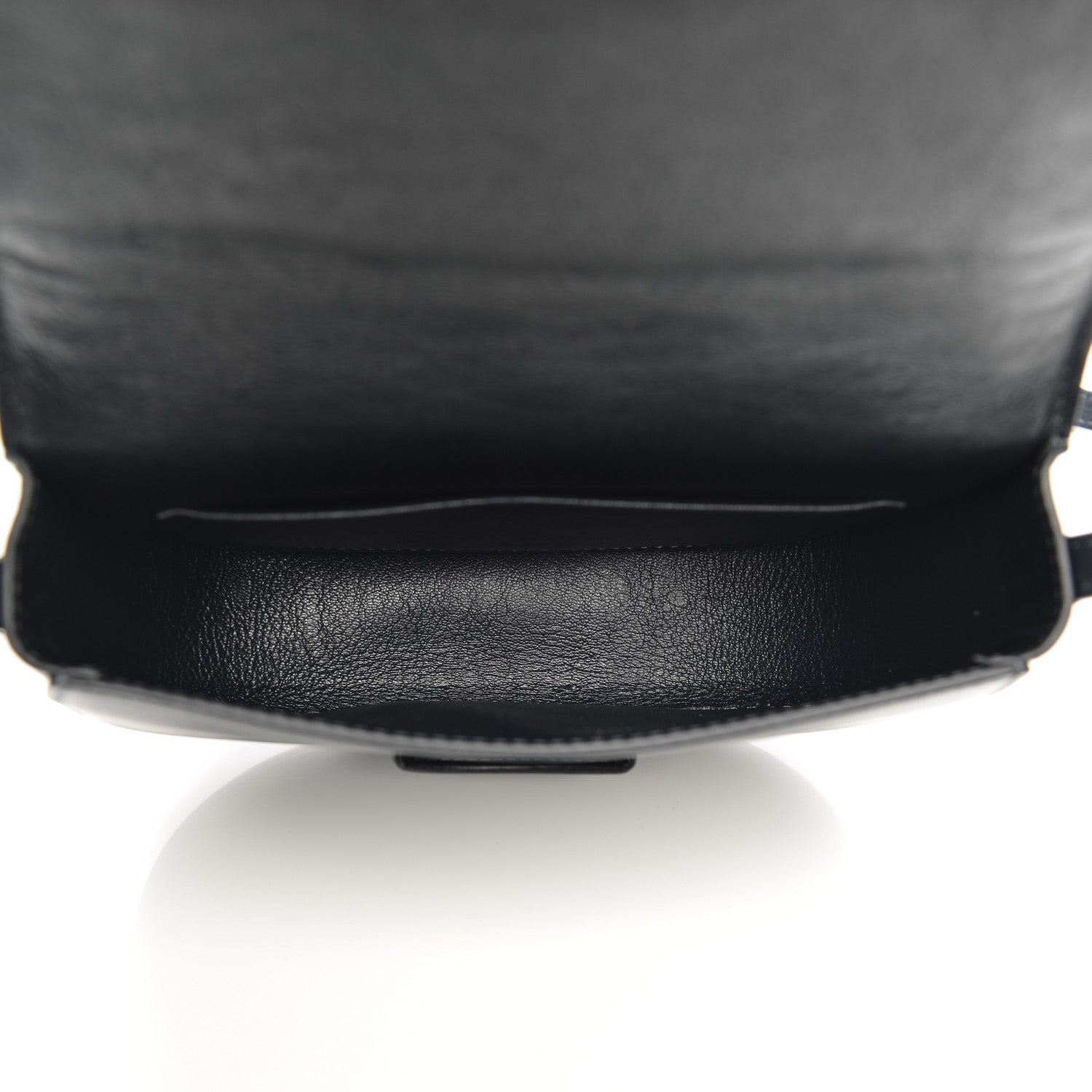 Celine Smooth Calfskin Small Trotteur Navy Blue 5 of 7
