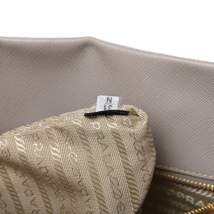 Prada Saffiano Soft Calfskin Tote Argilla 9 of 10
