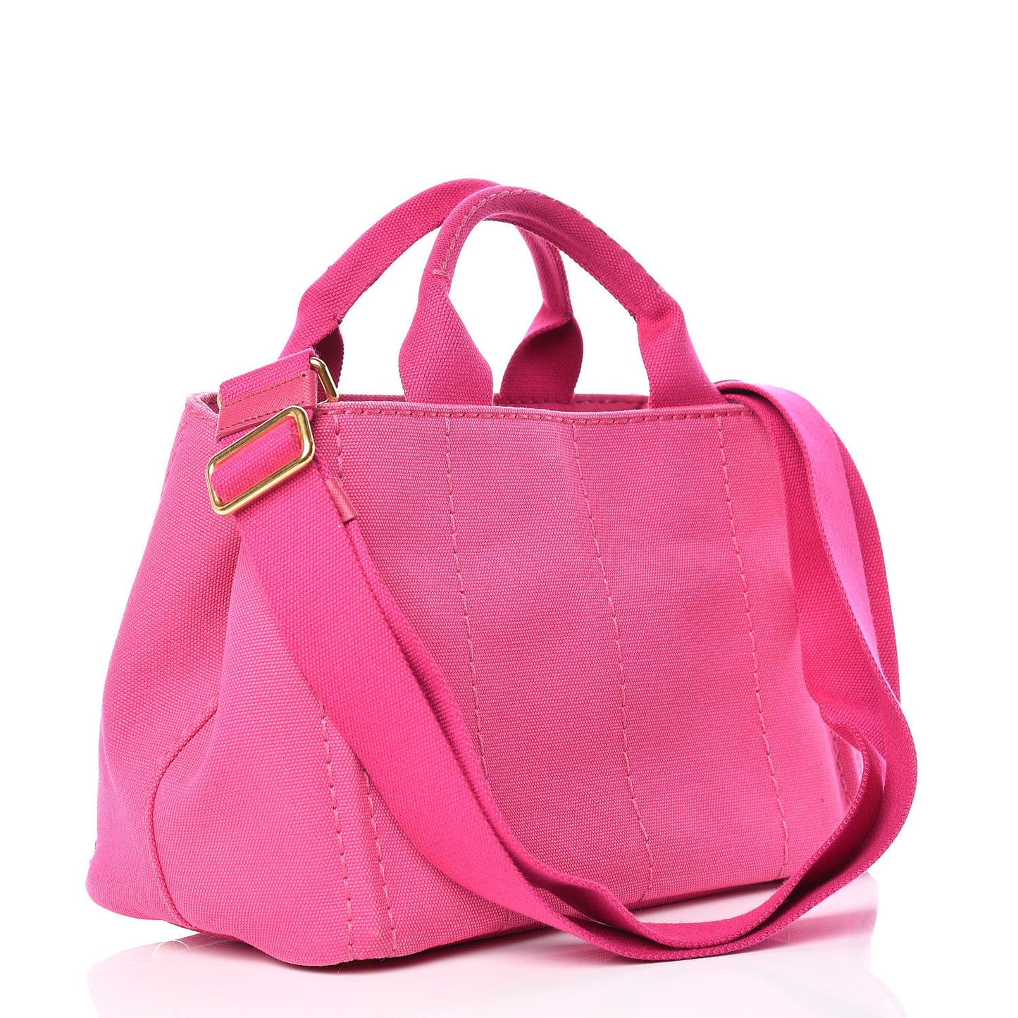 Canapa Small Logo Tote Fuxia