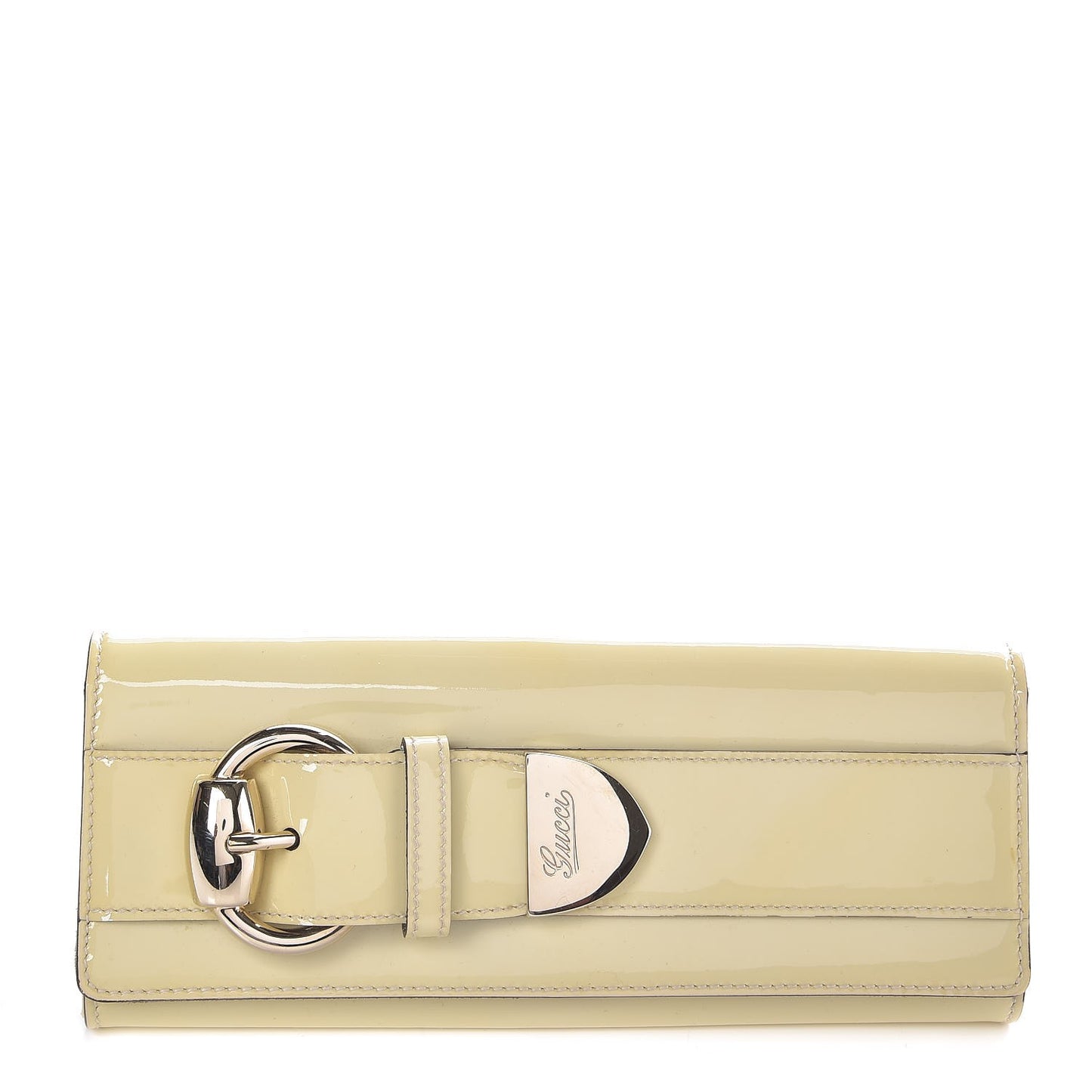 Patent Romy Clutch Off White