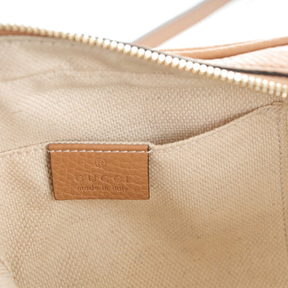 Gucci Pebbled Calfskin Small Soho Disco Bag Rose Beige 6 of 7