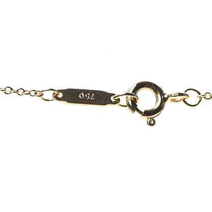 Tiffany 18K Yellow Gold Mini Heart Key Pendant Necklace 4 of 5