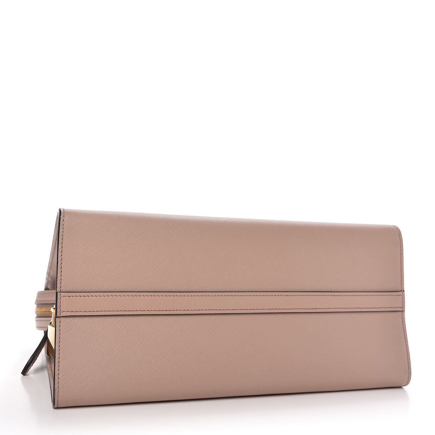 Saffiano City Calfskin Medium Esplanade Cipria Baltico