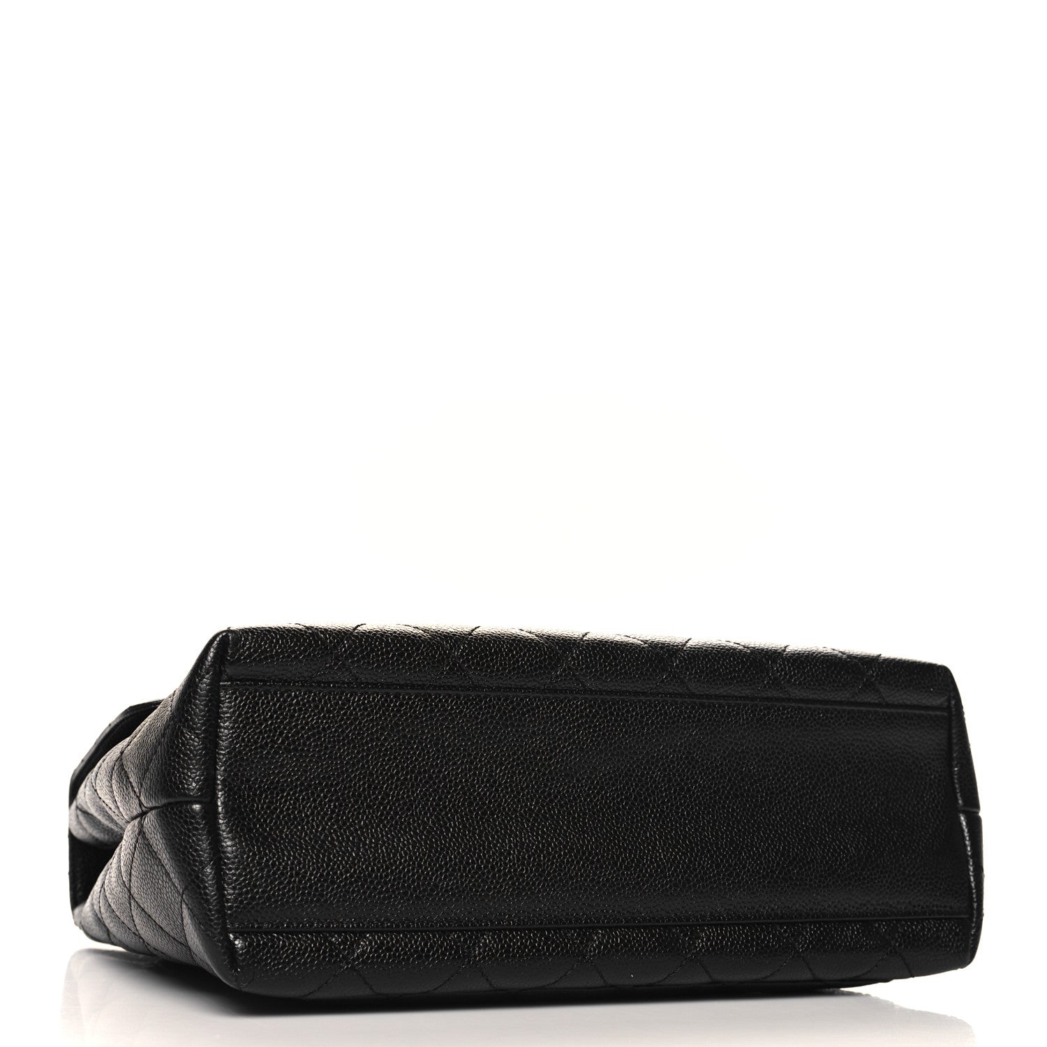 Chanel Caviar Quilted Jumbo Kelly Flap Black 4 of 10