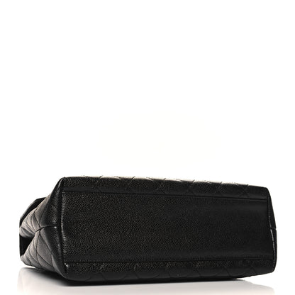 Chanel Caviar Quilted Jumbo Kelly Flap Black 4 of 10