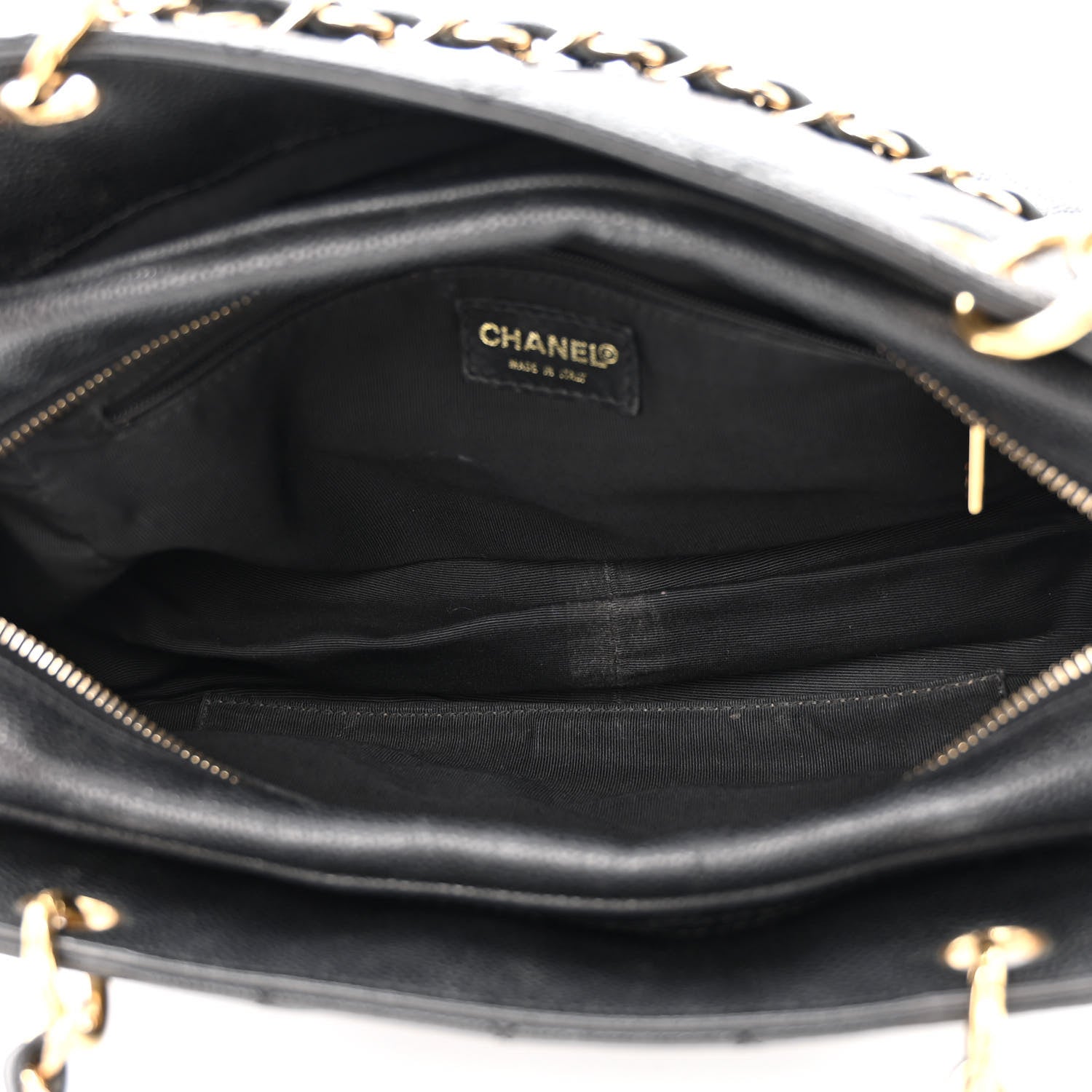 Chanel Caviar Quilted Petit Timeless Tote PTT Black 5 of 15