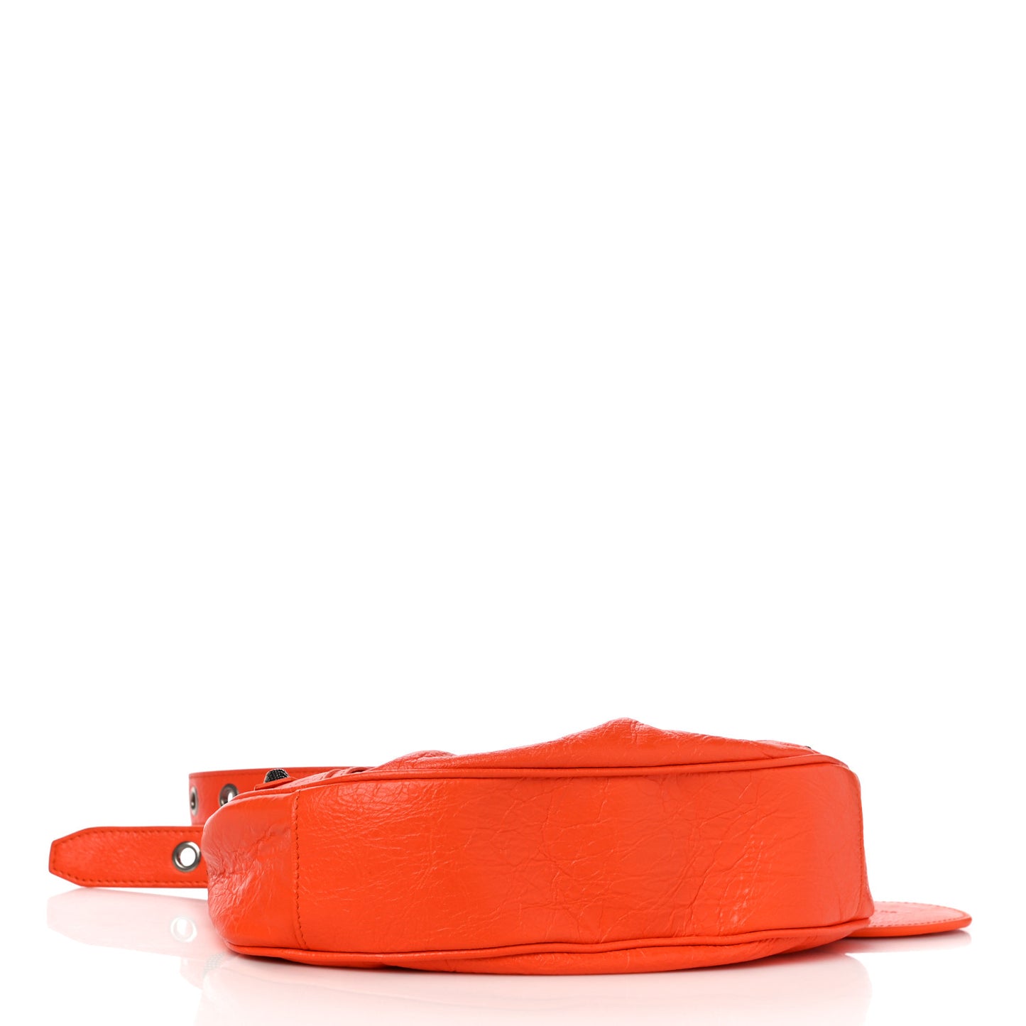 Agneau Arena Le Cagole Shoulder Bag XS Orange