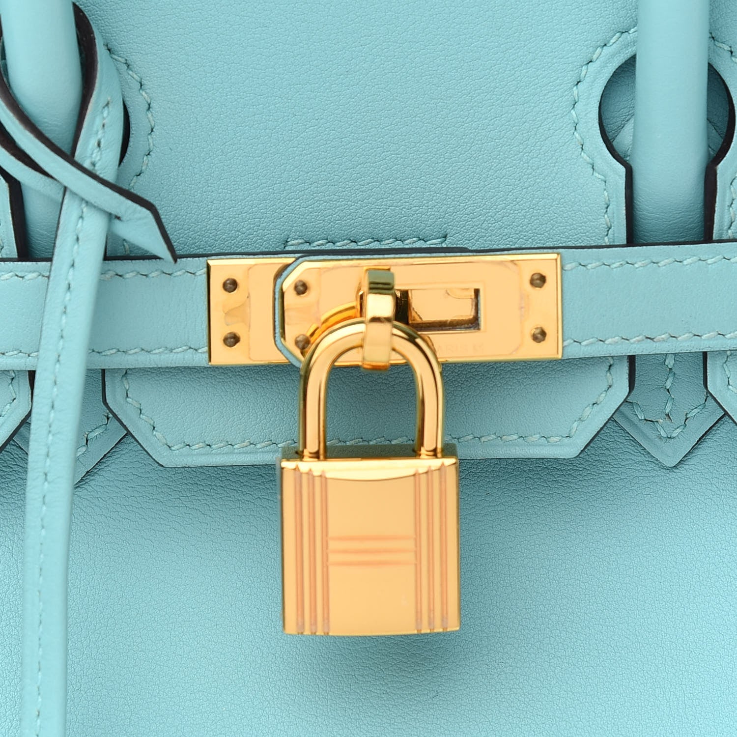 Hermes Swift Birkin 25 Bleu Atoll 8 of 12