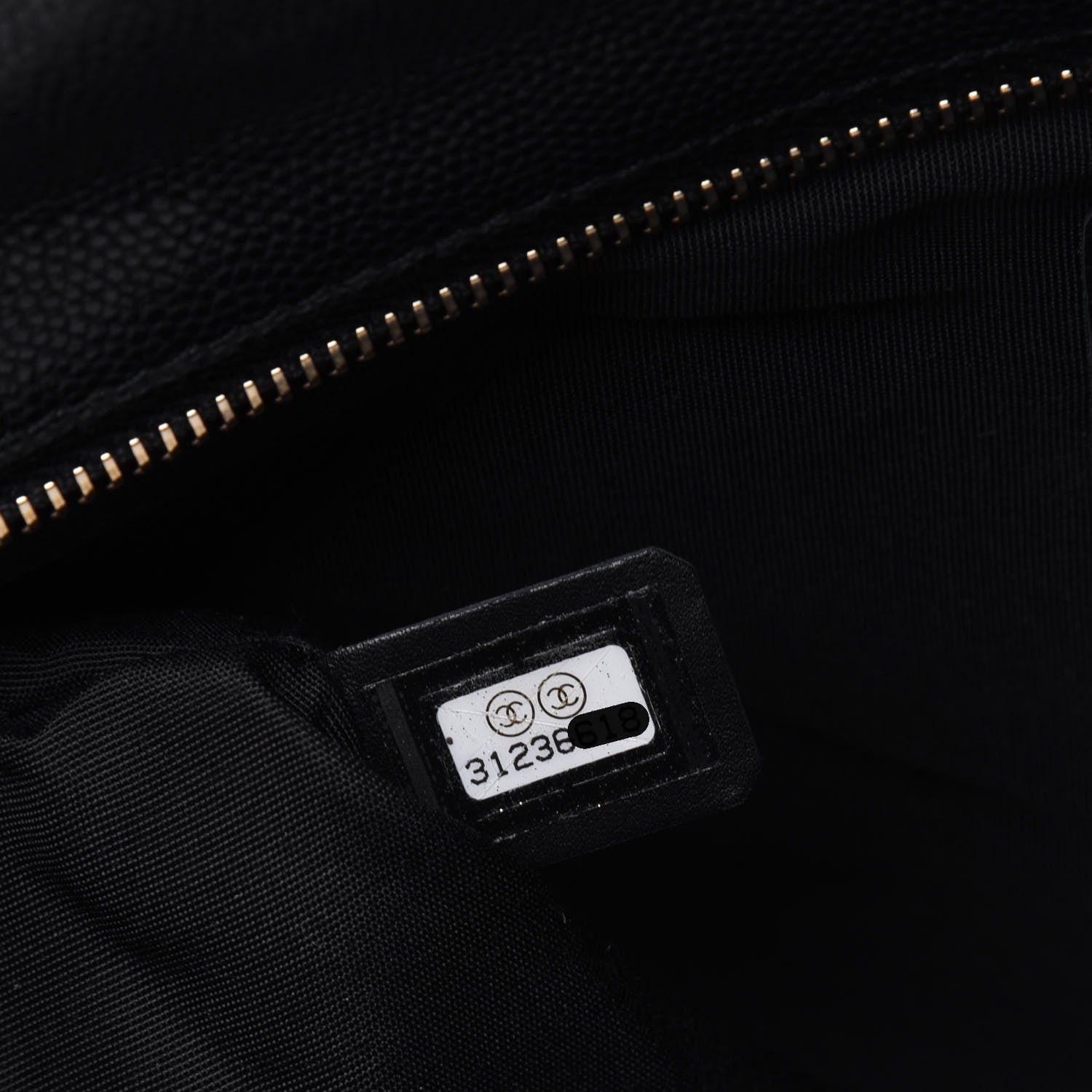 Chanel Caviar Quilted Flap Clutch Black 7 of 11