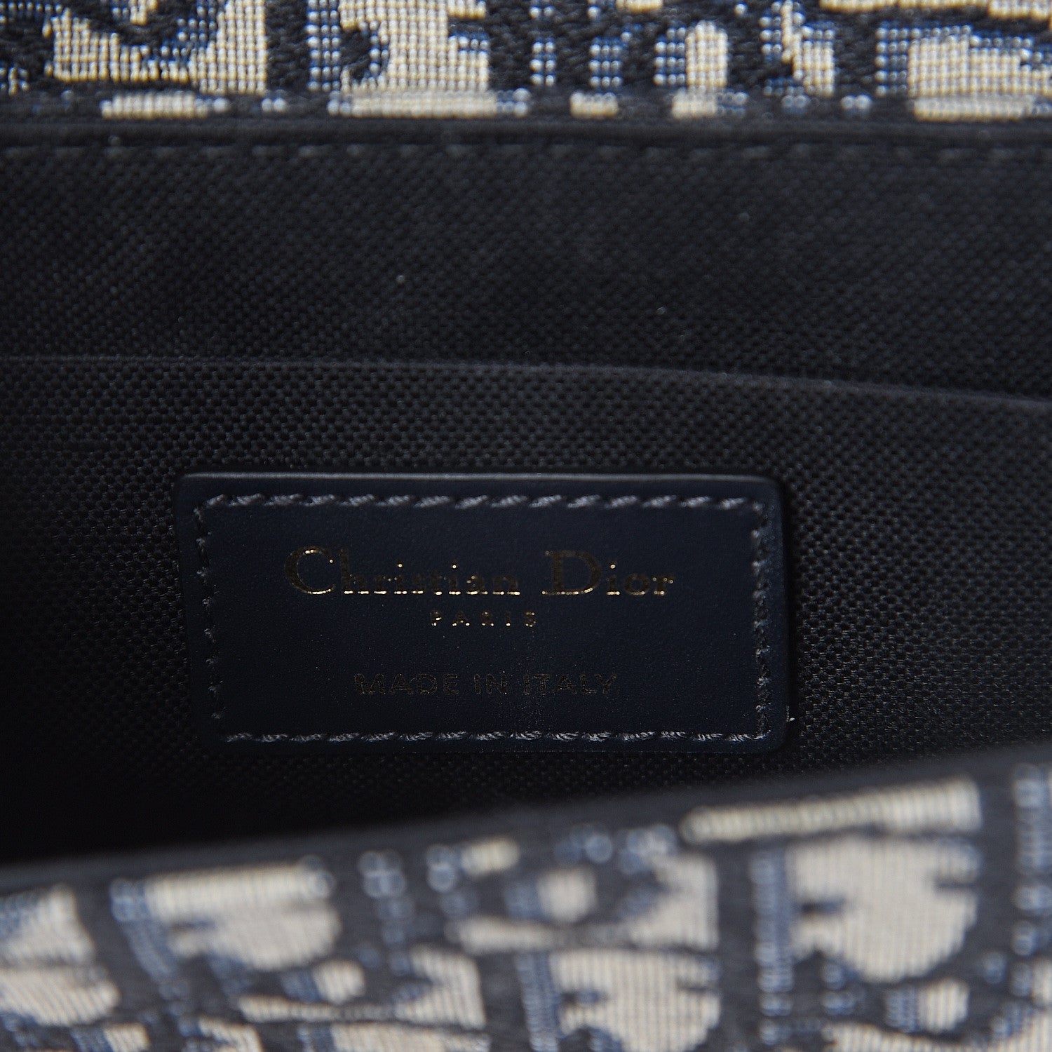 Christian Dior Oblique 30 Montaigne Box Bag Blue 5 of 7