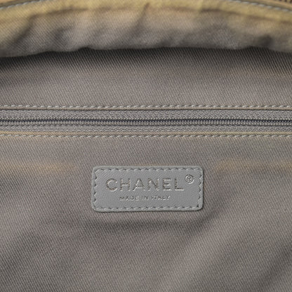 Chanel Graffiti Printed Canvas Medium Backpack Beige 5 of 10