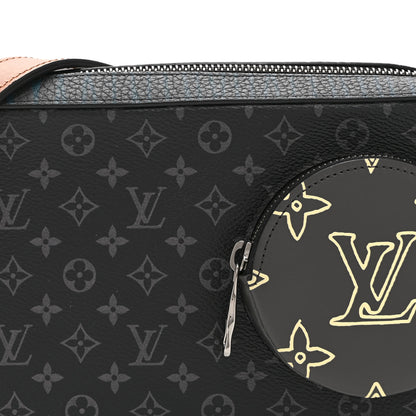 Louis Vuitton Monogram Eclipse Volga On Strap Crossbody Multicolor 7 of 9