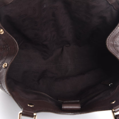 Gucci Guccissima Medium Sukey Tote Chocolate 5 of 7
