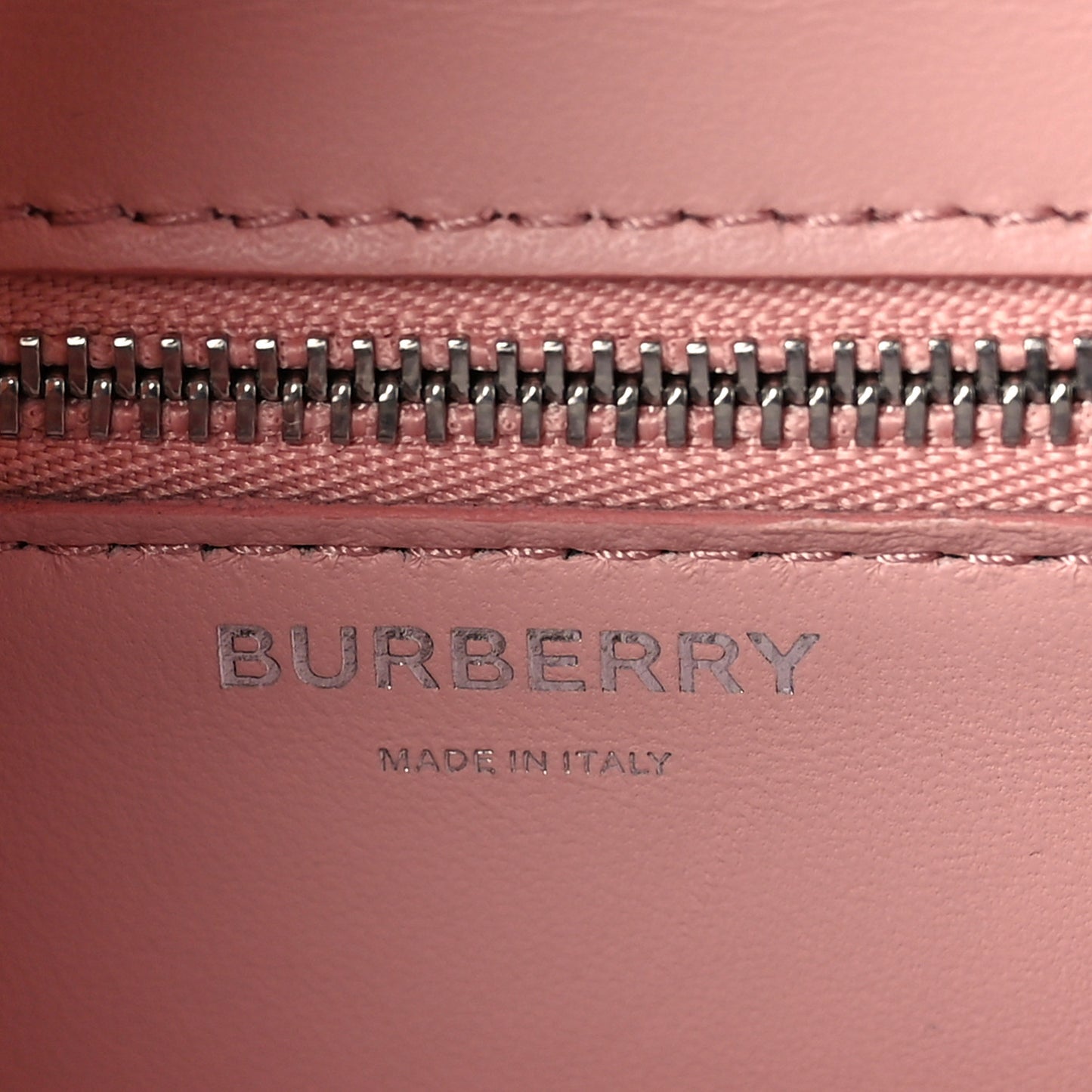 Calfskin Monogram Embossed Small TB Chain Bag Blush Pink