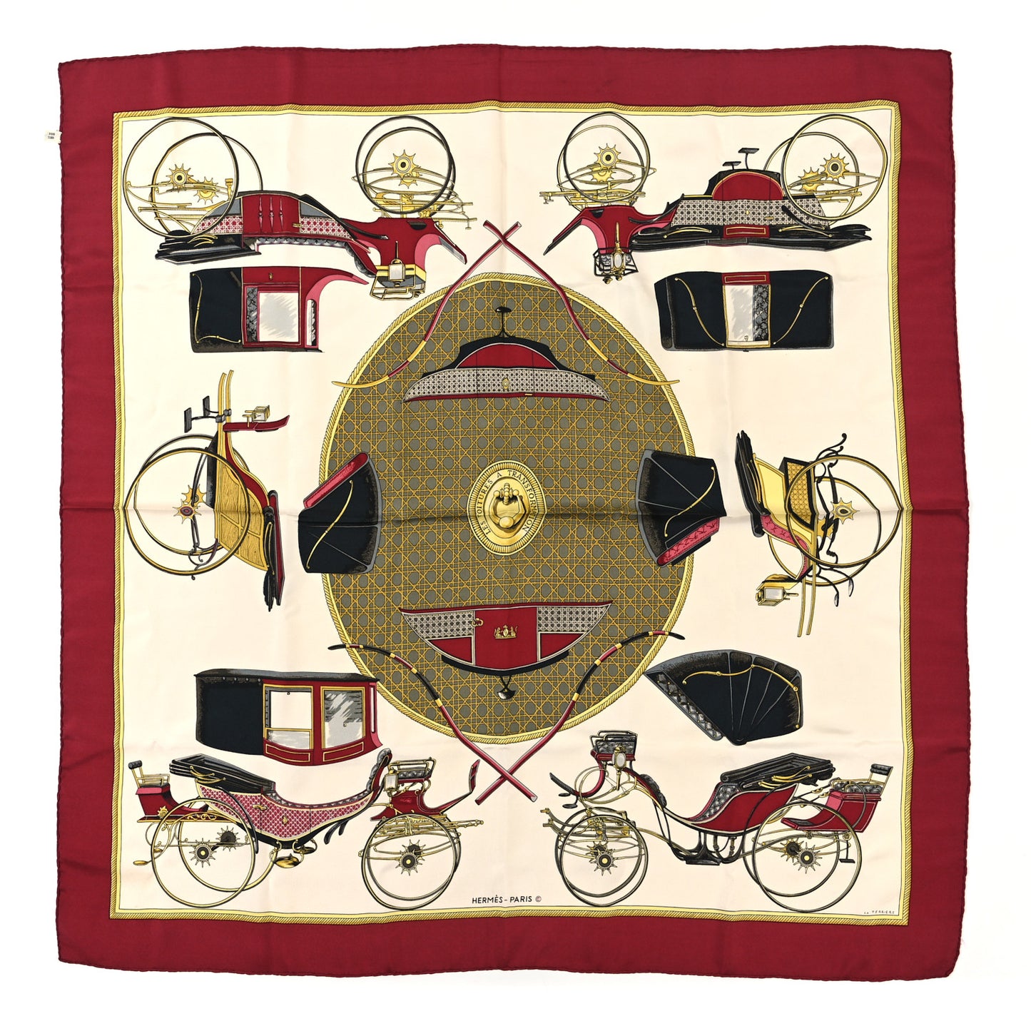 Silk Les Voitures A Transformation Scarf 90