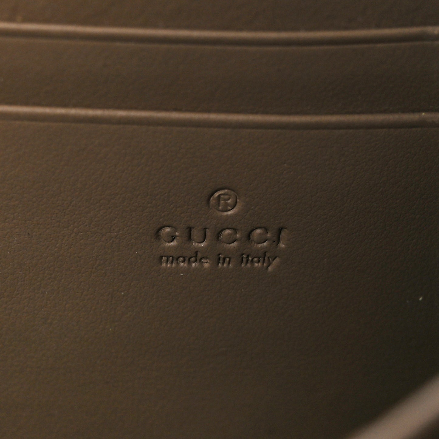 GG Supreme Monogram Mini Dionysus Chain Wallet Beige Taupe