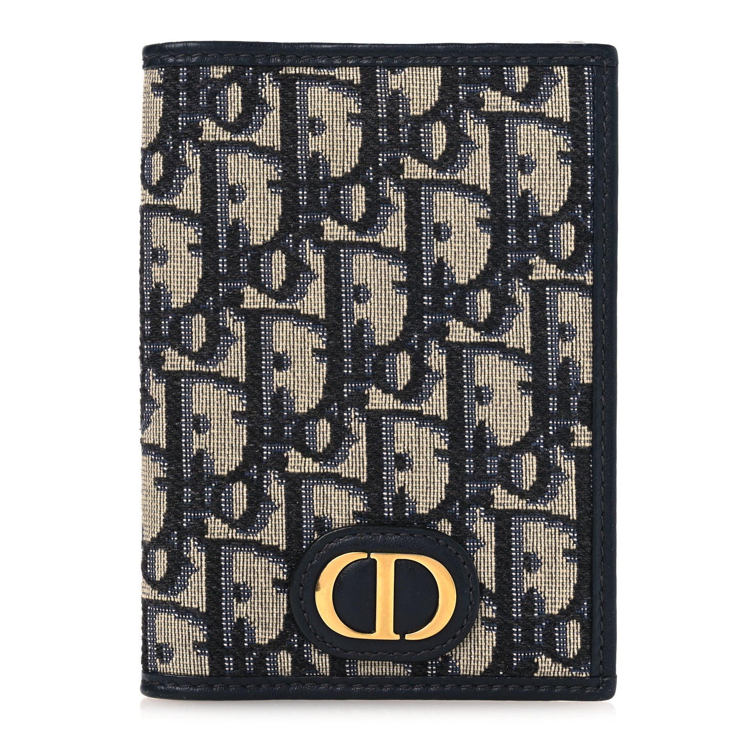 Oblique 30 Montaigne Passport Holder Blue