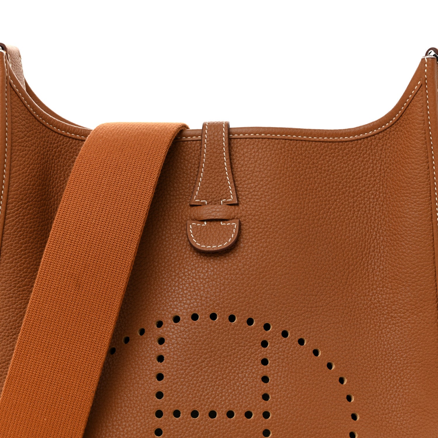 Hermes Taurillon Maurice Evelyne III PM Gold 8 of 12