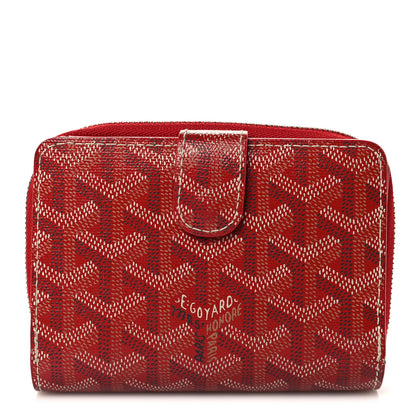 Goyard Goyardine Tuileries Wallet Red 1 of 9