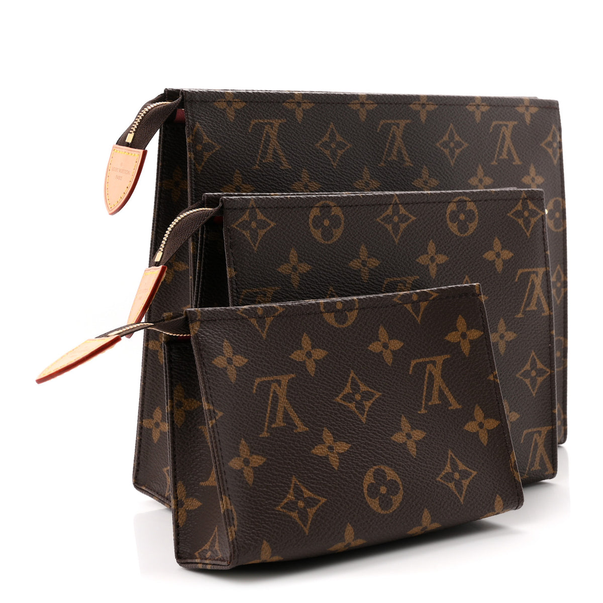 Monogram Trio Toilet Pouch Set