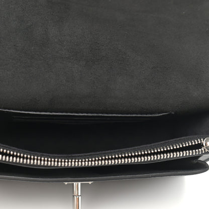Louis Vuitton Soft Calfskin My Lockme Chain Pochette Black 5 of 10