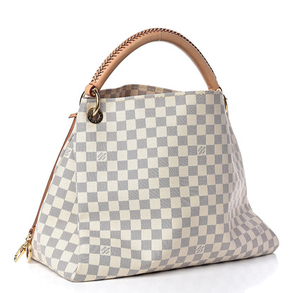 Louis Vuitton Damier Azur Artsy MM 3 of 9