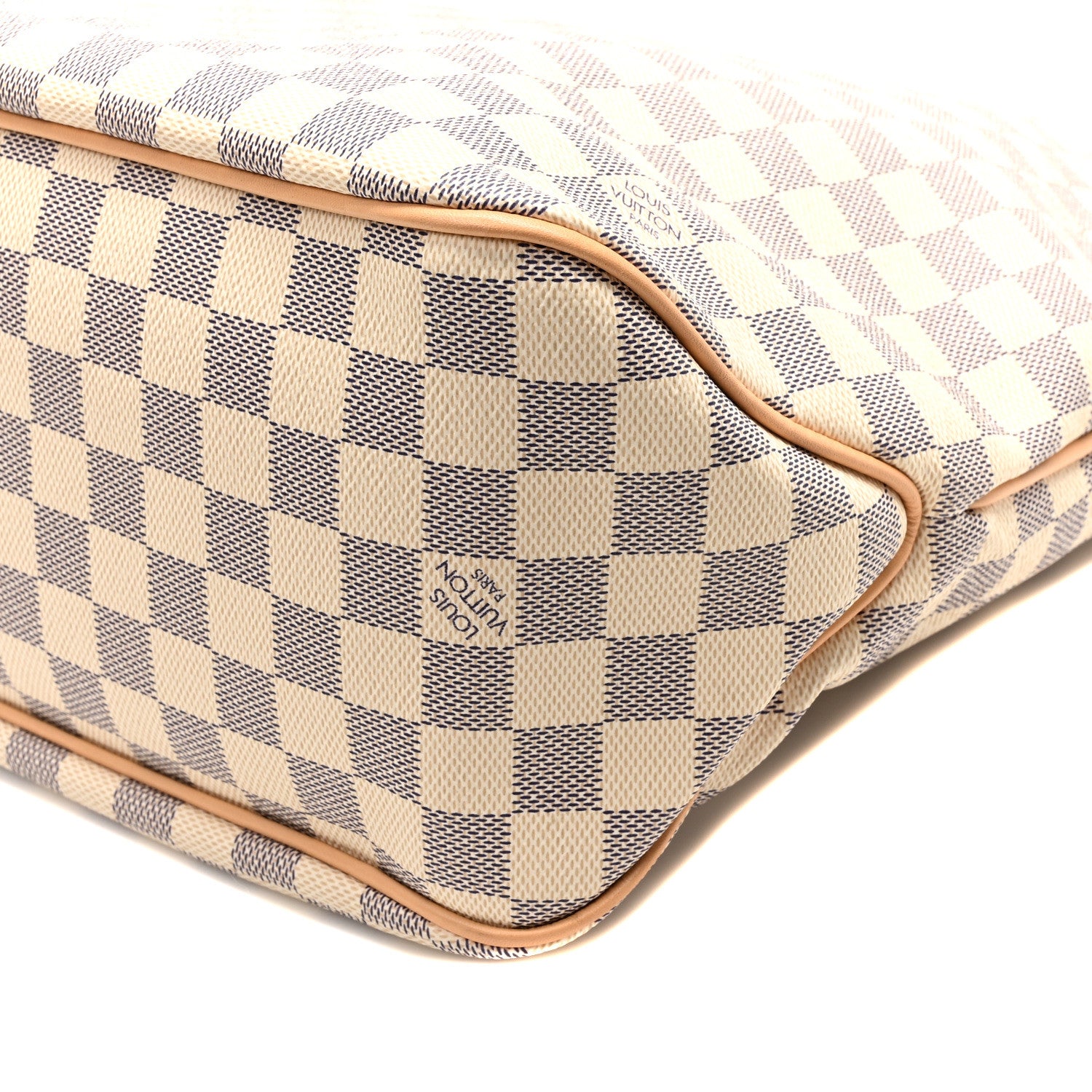 Louis Vuitton Damier Azur Delightful MM Rose Ballerine 9 of 9