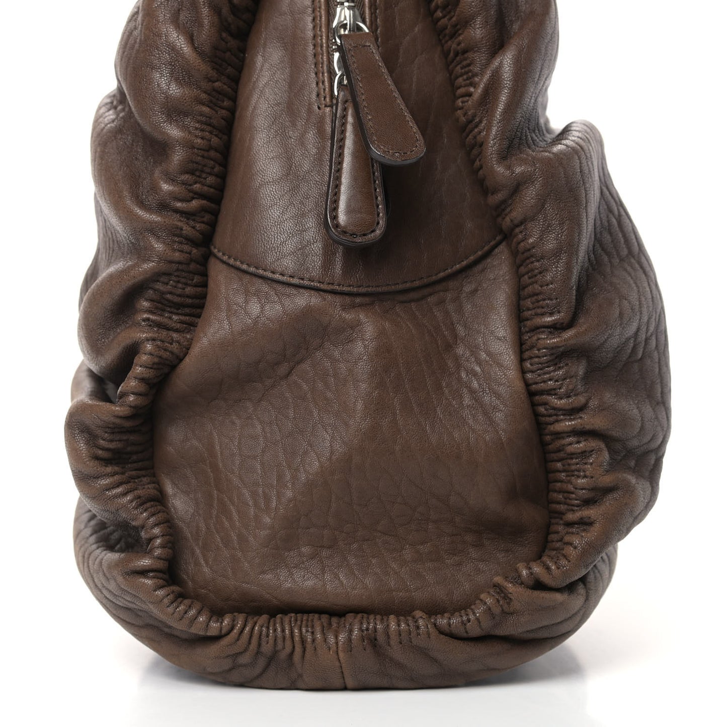 Lambskin Karenina Large Tote Brown