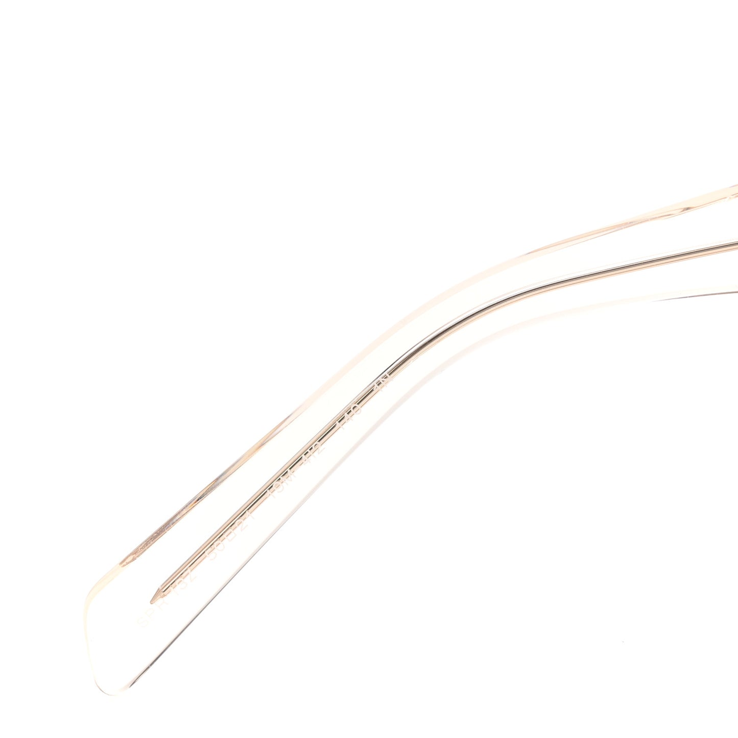 Cat Eye Sunglasses SPR 13Z Transparent Beige