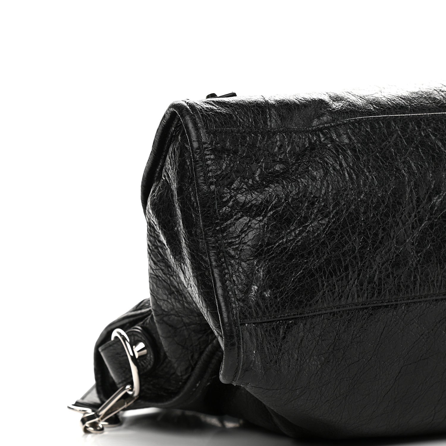 Balenciaga Agneau Classic Silver Hardware City Black 10 of 11