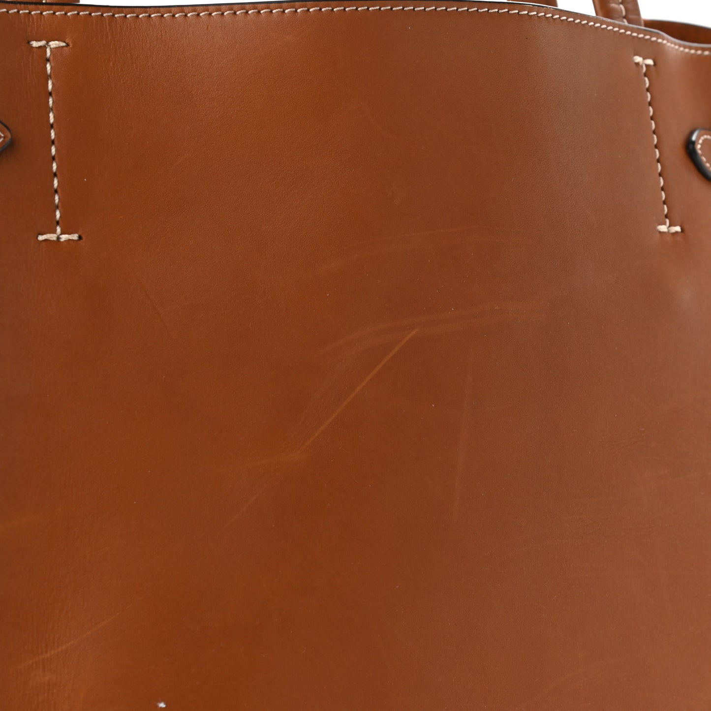 Smooth Calfskin Small Tassel Cabas Phantom Camel