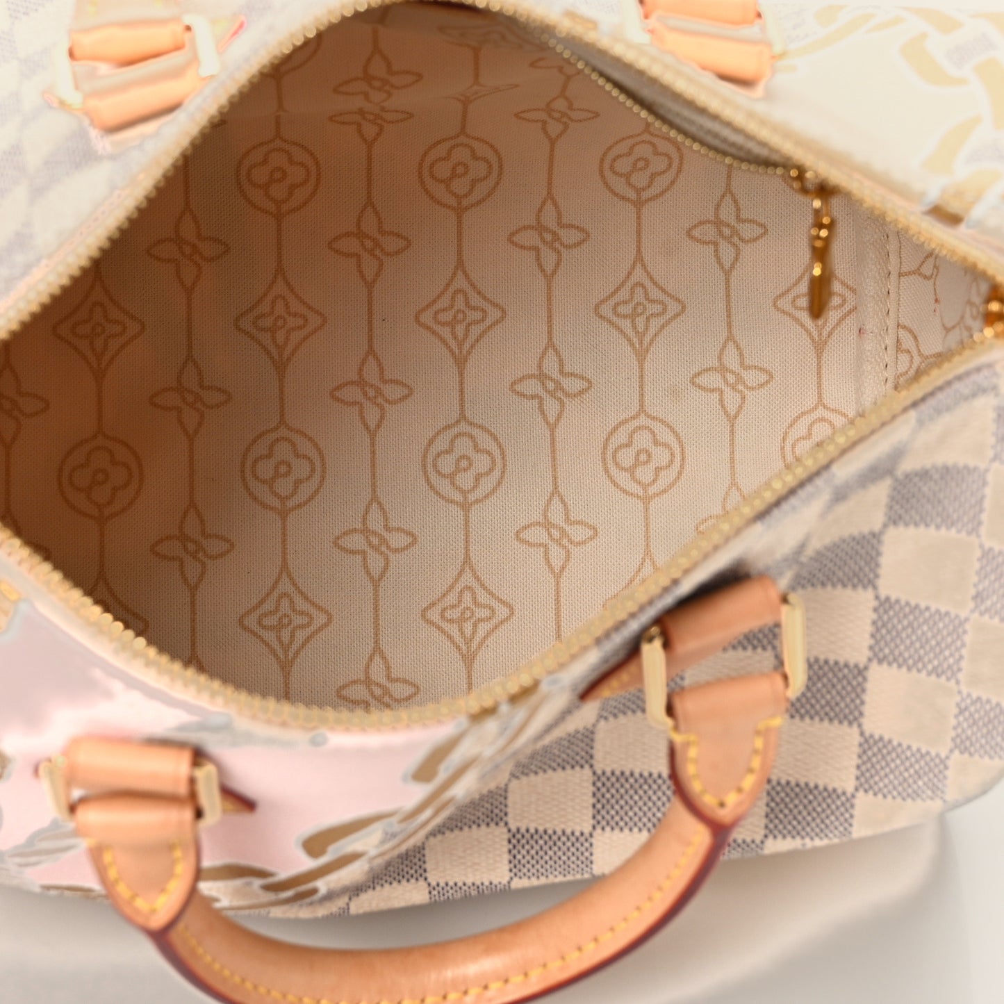 Damier Azur Nautical Speedy Bandouliere 25